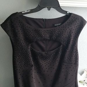 NWOT black cocktail dress